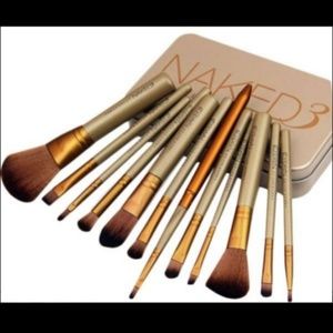 Brand New Urban Decay Naked3 Makeup Brush Set (12